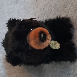 Aurora Miyoni Black Bear Cub 10 Inch Plush Stuffed Animal Toy SOFT